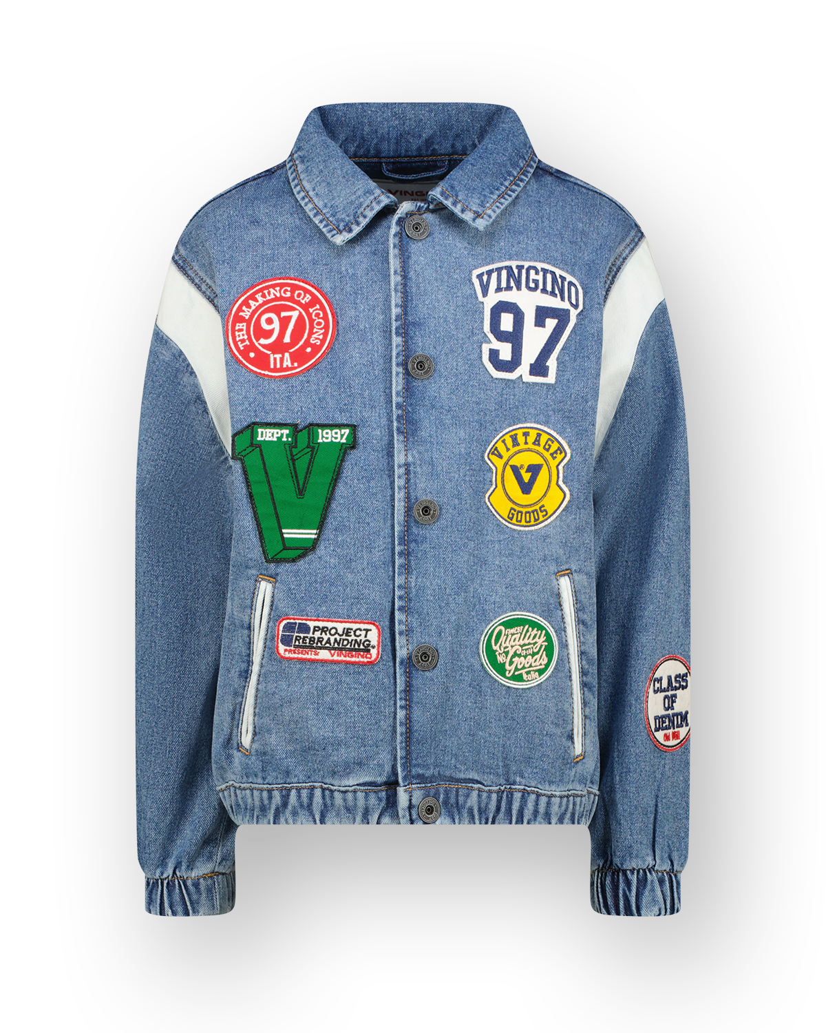Boxy Jacket Figo badge