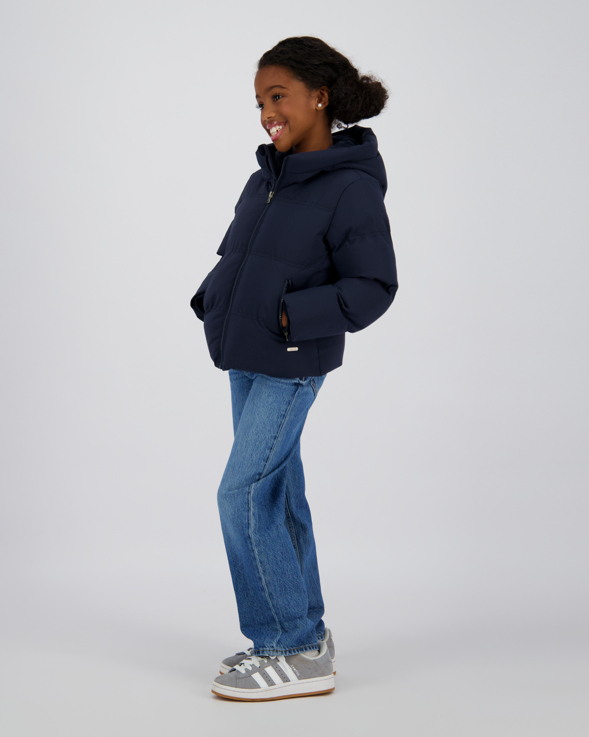 Hooded Jas Tezia