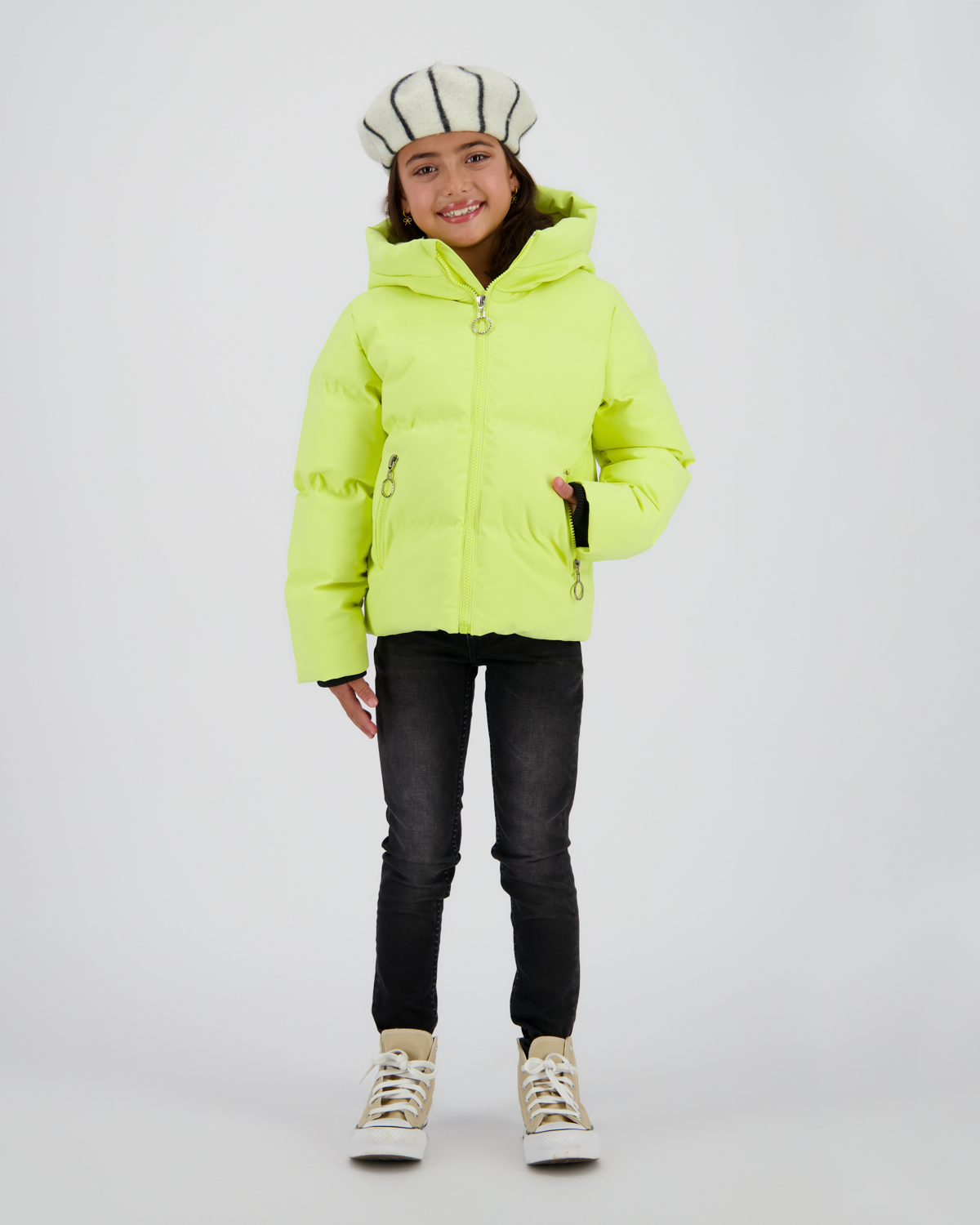 Hooded Jas Tezia