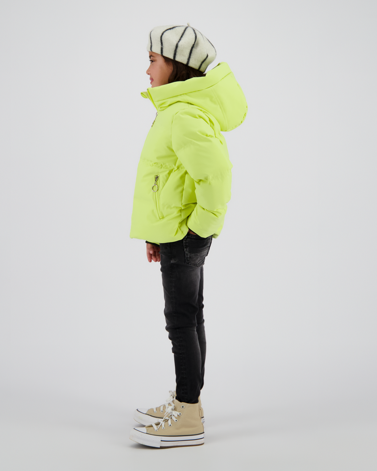 Hooded Jas Tezia