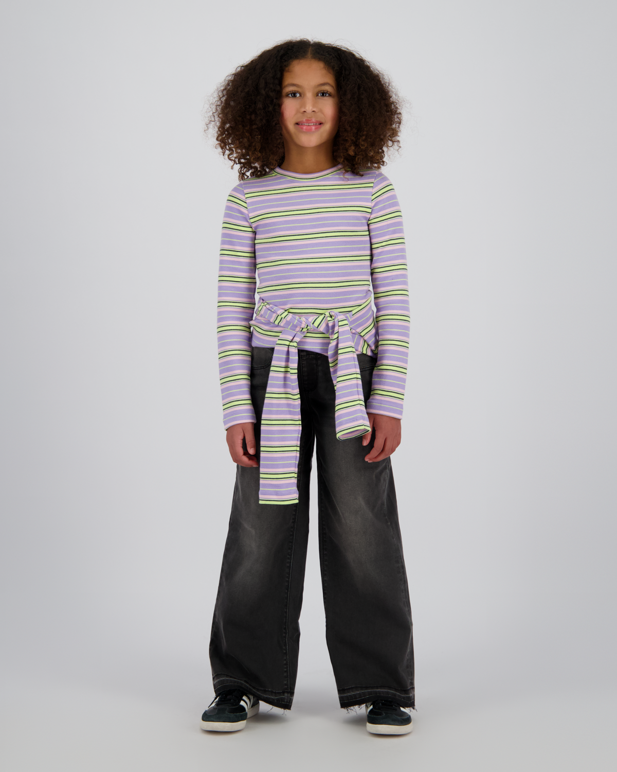 T-shirt Basic stripe top