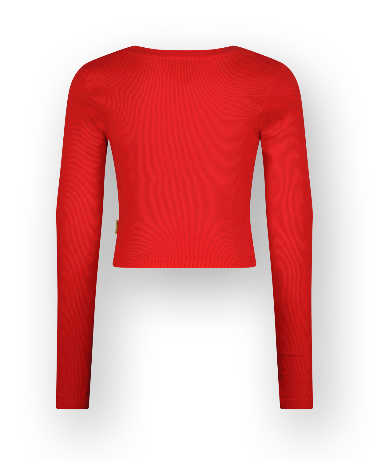 T-shirt Basic crop rib top