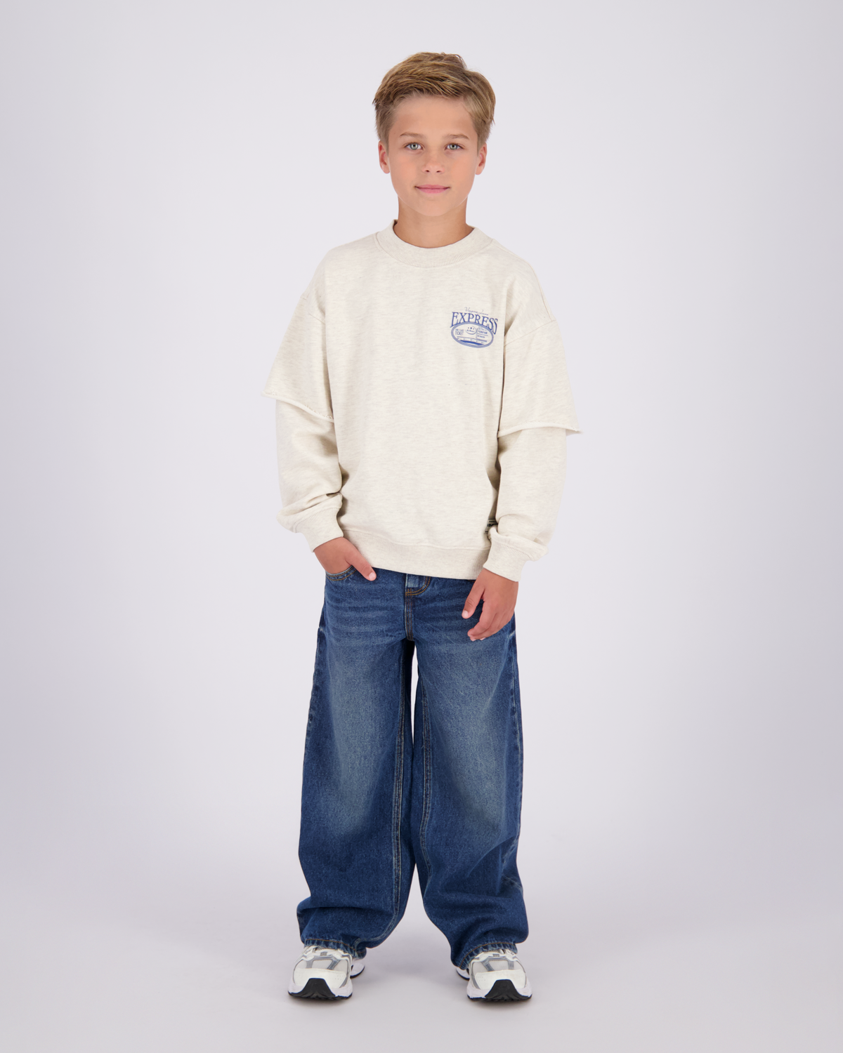 Jongens Super Baggy Jeans Luca