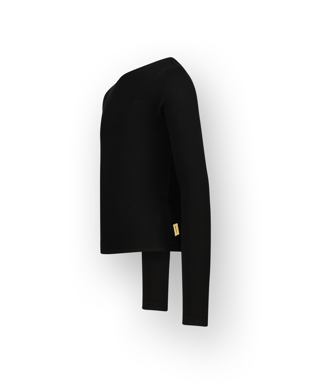 Meisjes T-shirt Icon rib longsleeve