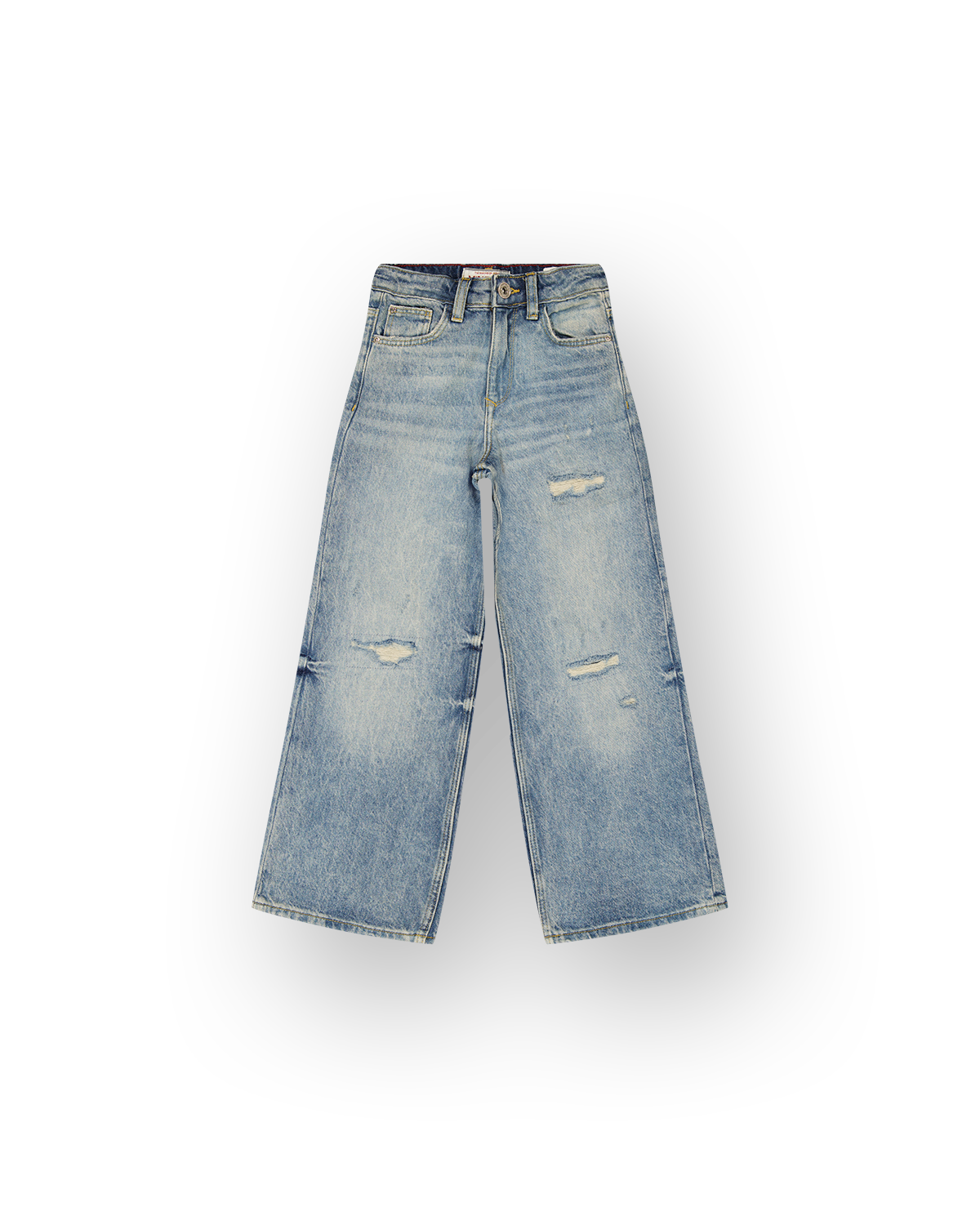 Meisjes Extra Wide Leg Jeans Cassie