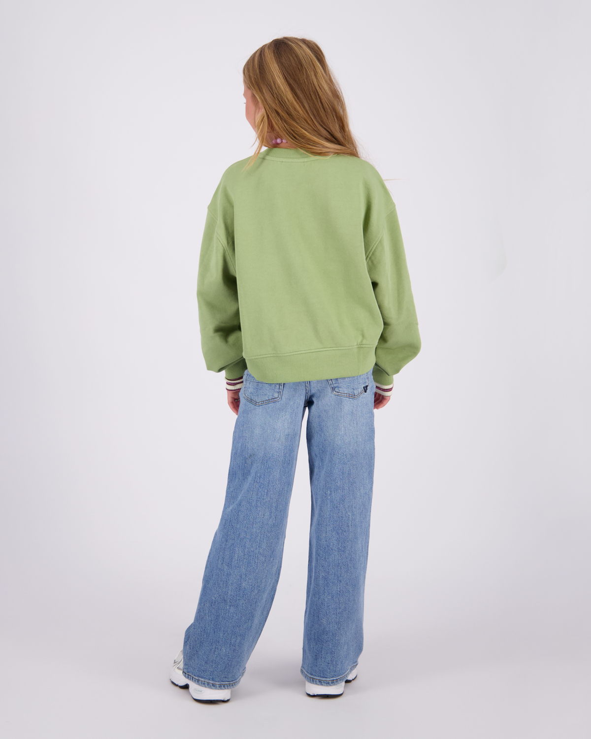 Meisjes Extra Wide Leg Jeans Cita Special