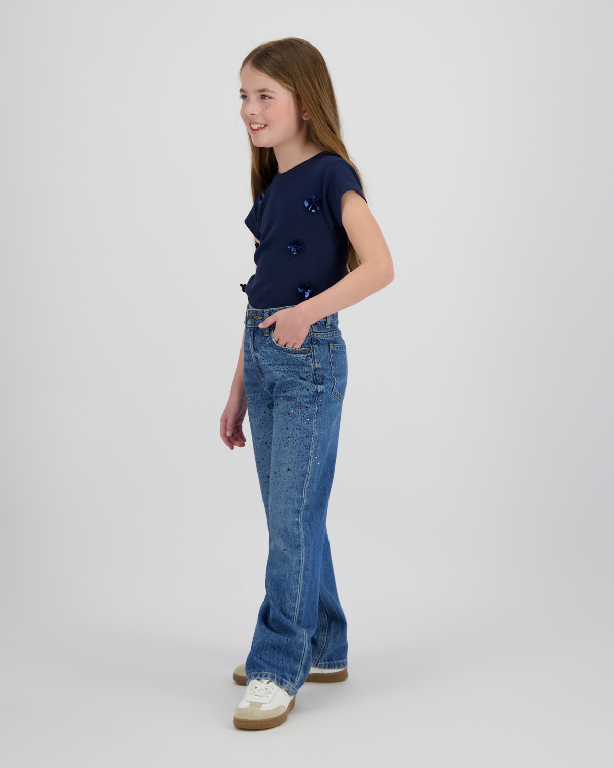 Wide leg Jeans Cato Stones