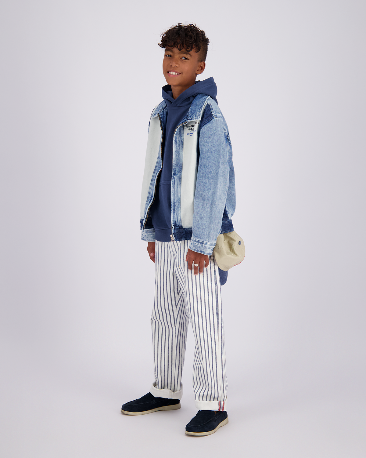 Boys Boxy Denim Jacket Fortunato