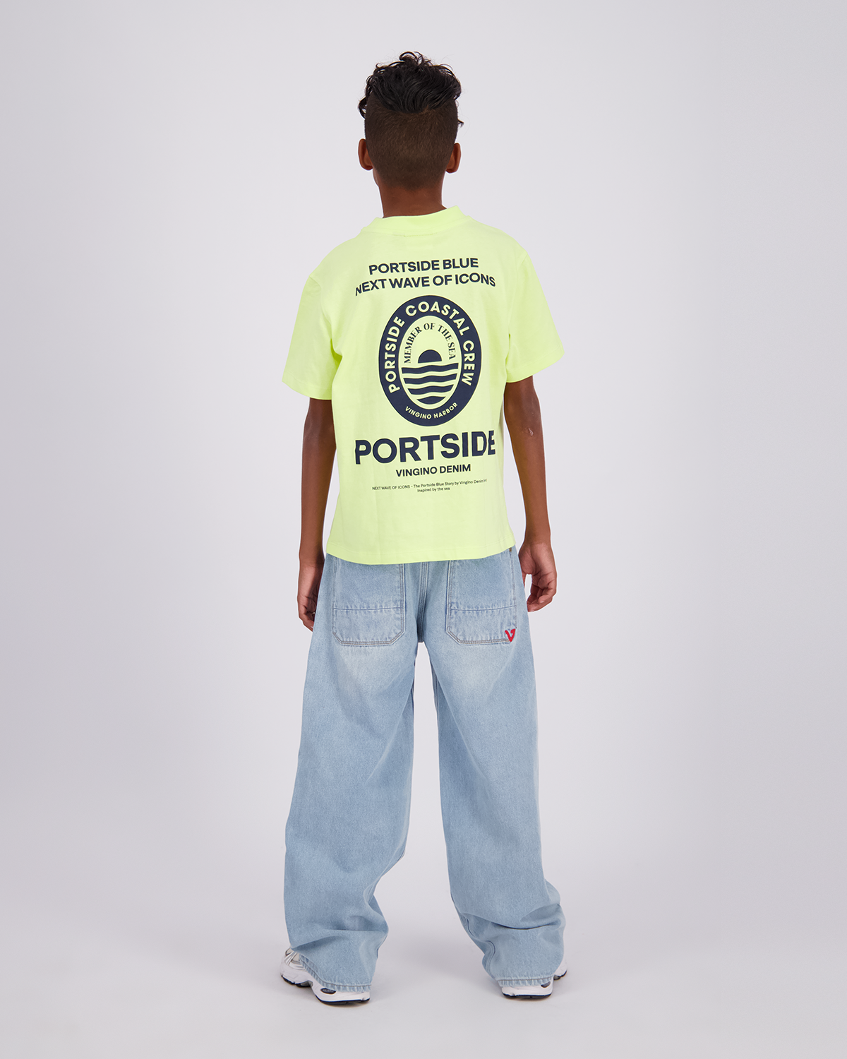 Jongens Super baggy Jeans Luca
