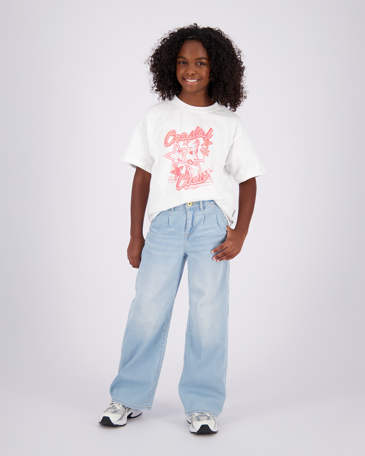 Meisjes Extra wide leg Jeans Cathy