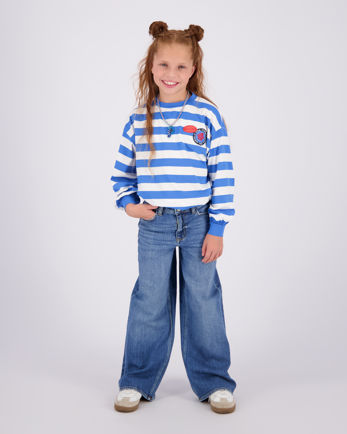 Meisjes Extra wide leg Jeans Cita