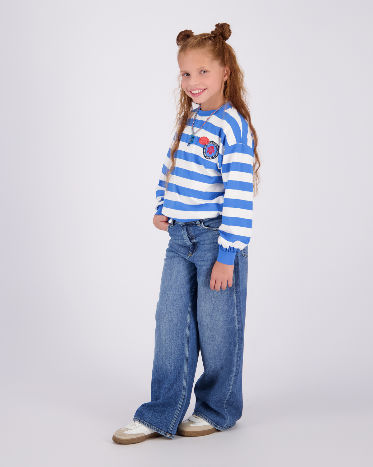 Meisjes Extra wide leg Jeans Cita