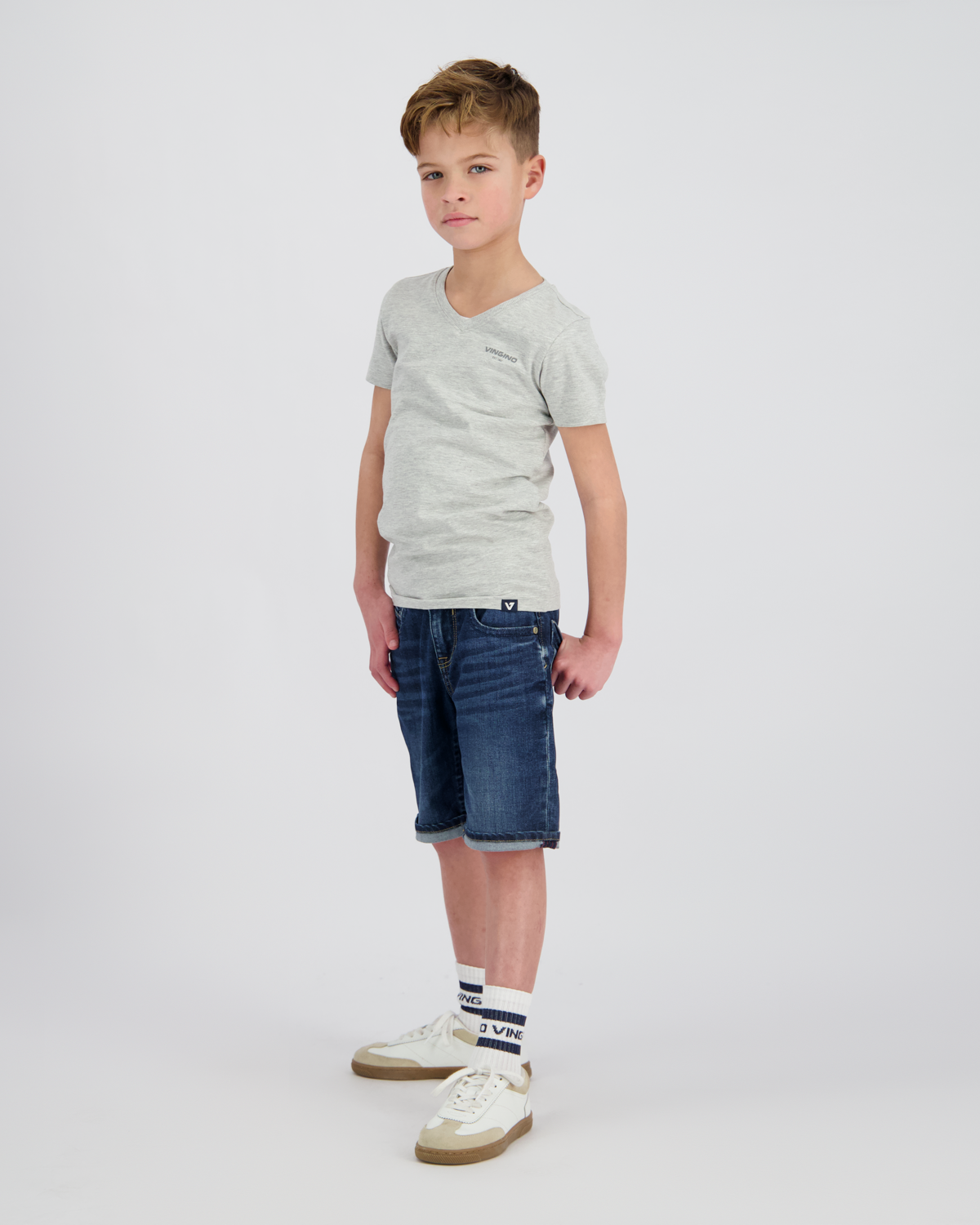 T-shirt Basic-V-neck