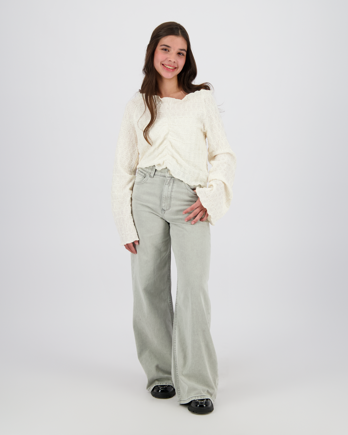 Extra wide leg Jeans Monaco