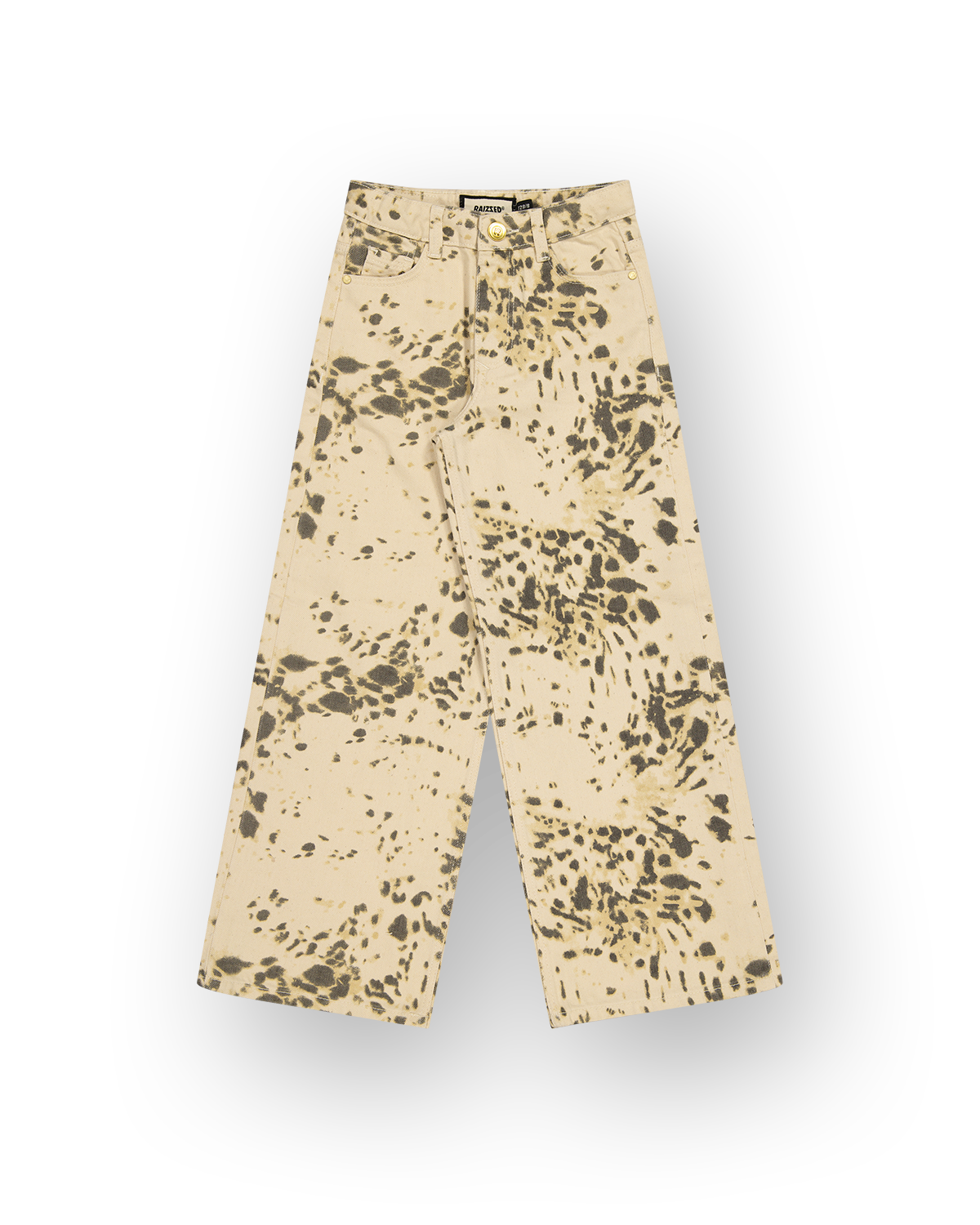 Meisjes Wide Leg Jeans Monaco Animal