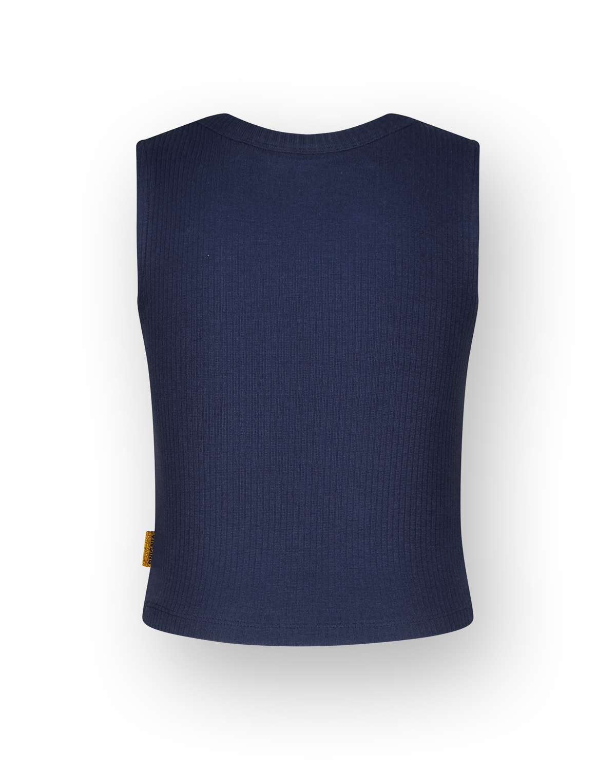 Top Basic-crop rib top