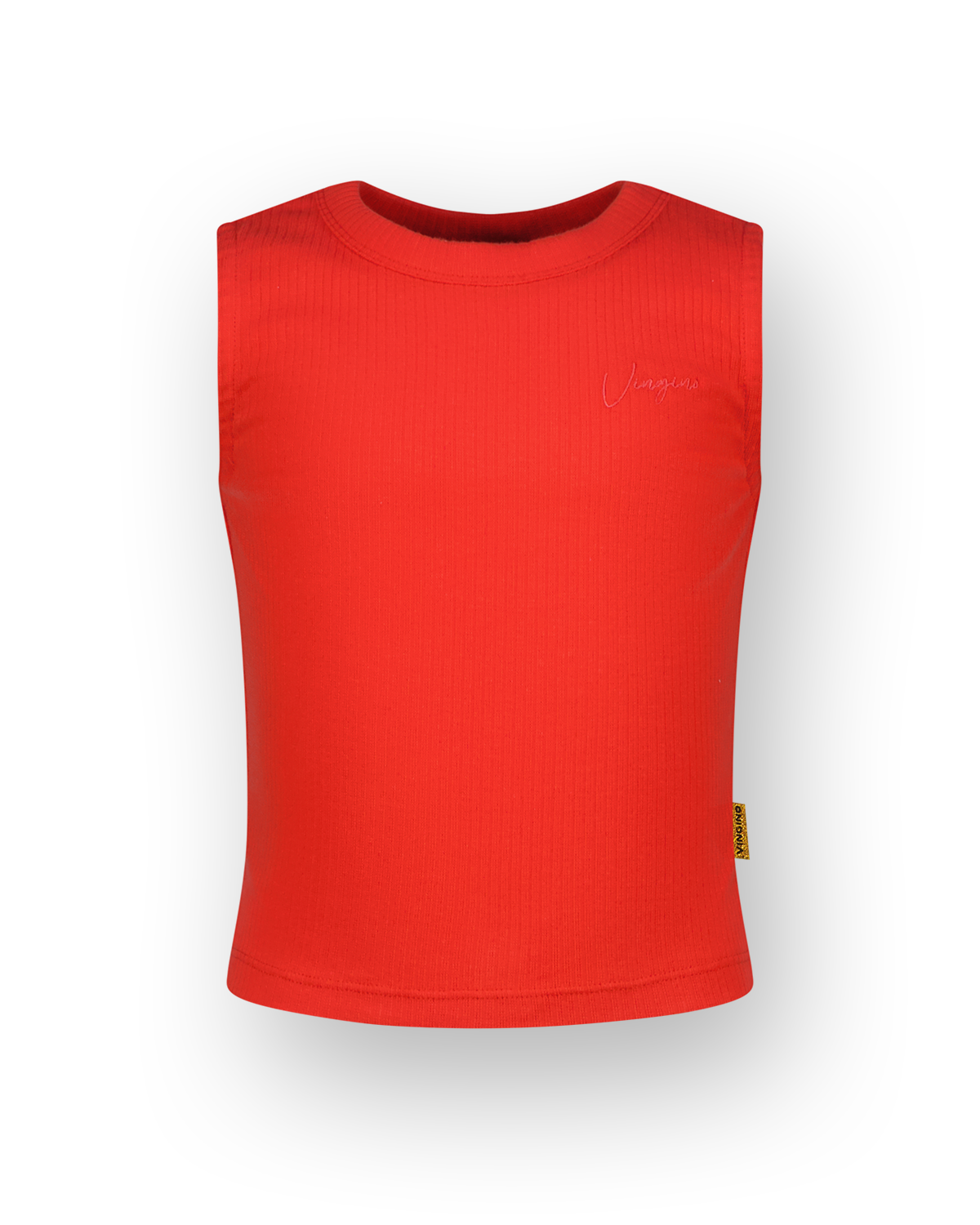 Top Basic-crop rib top