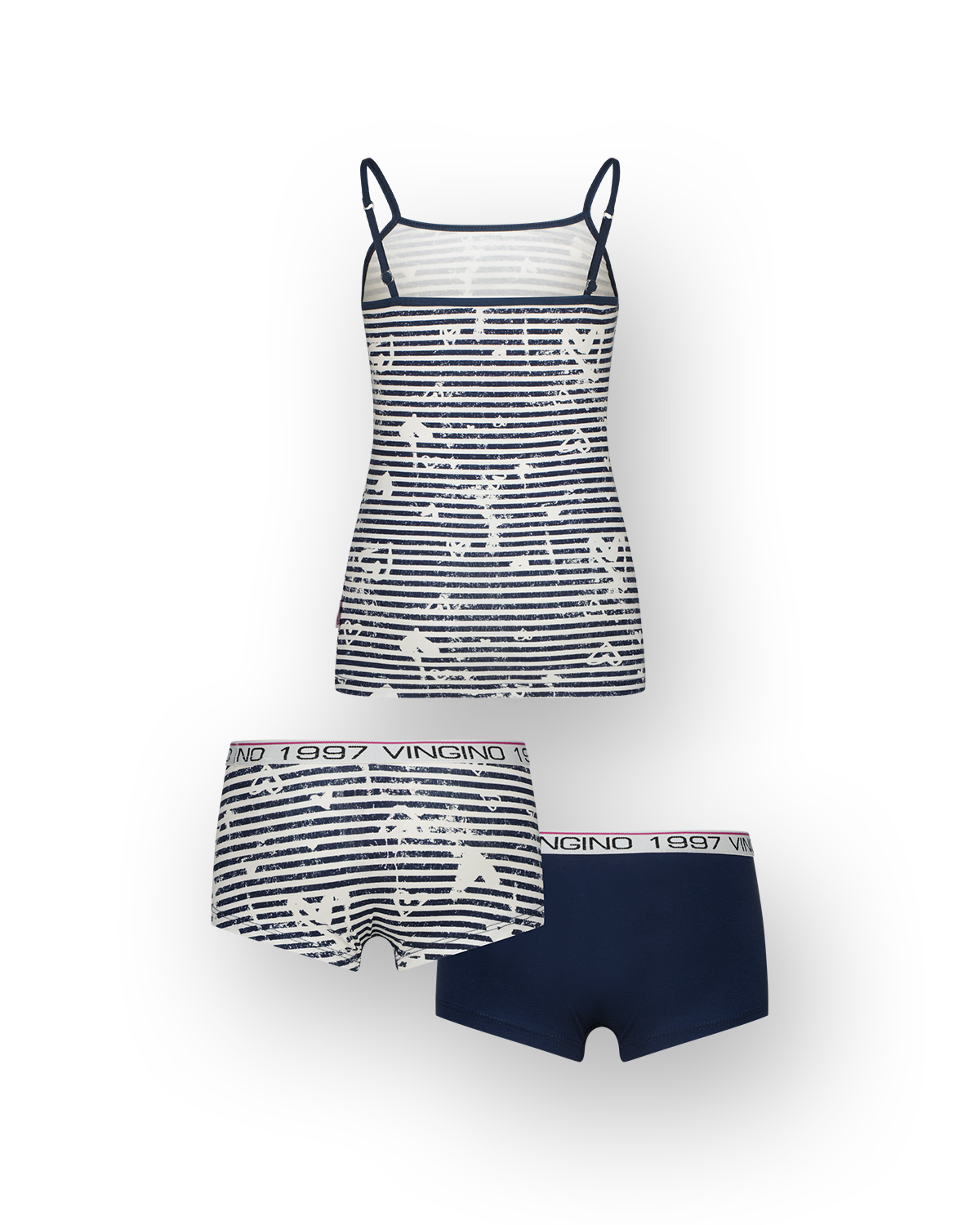 Underwear Set Stripe singlet set