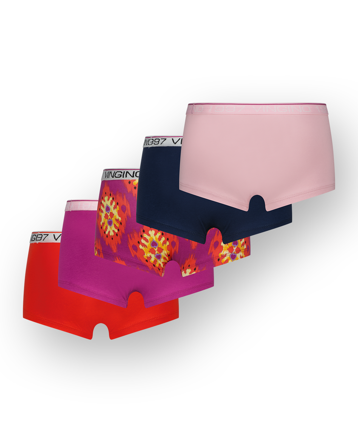 Hipster Ethnic heart 5 pack