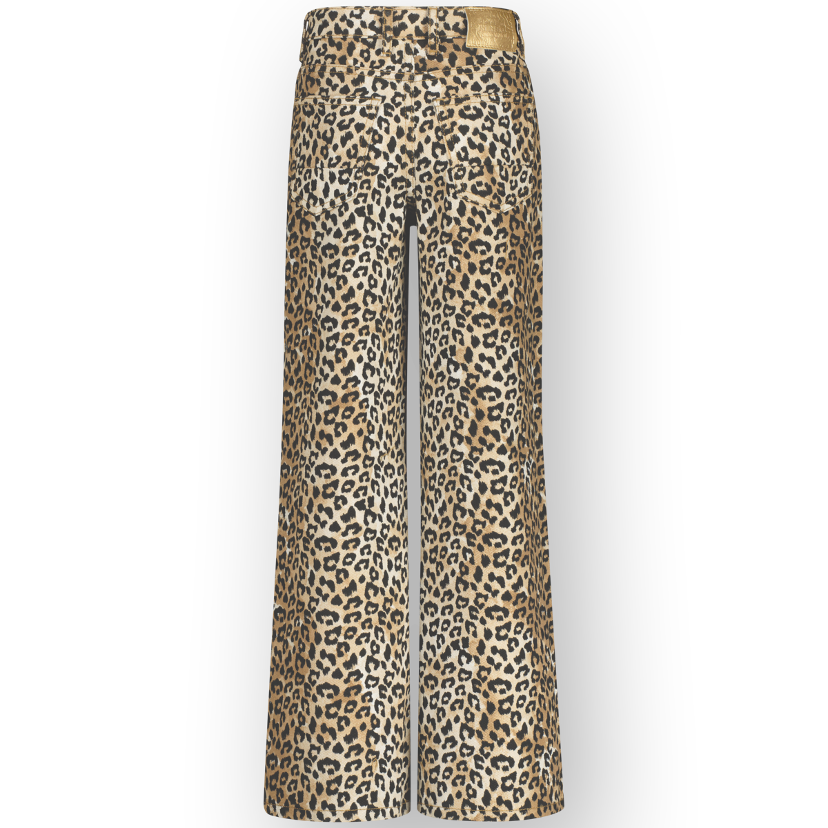 Extra wide leg Jeans Cassie leopard
