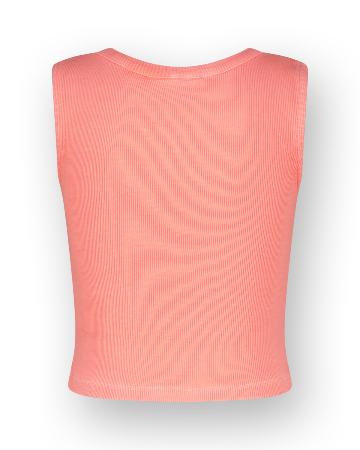 Top Basic-Crop Rib Top