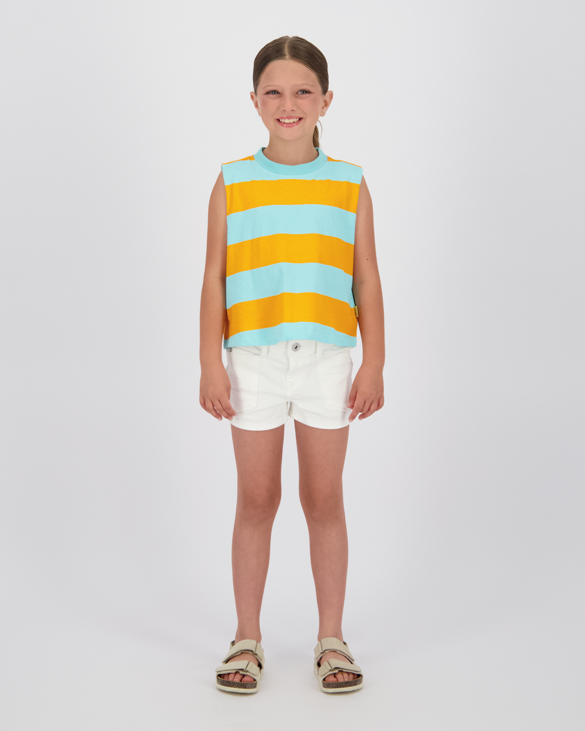 T-shirt Icon-stripe top