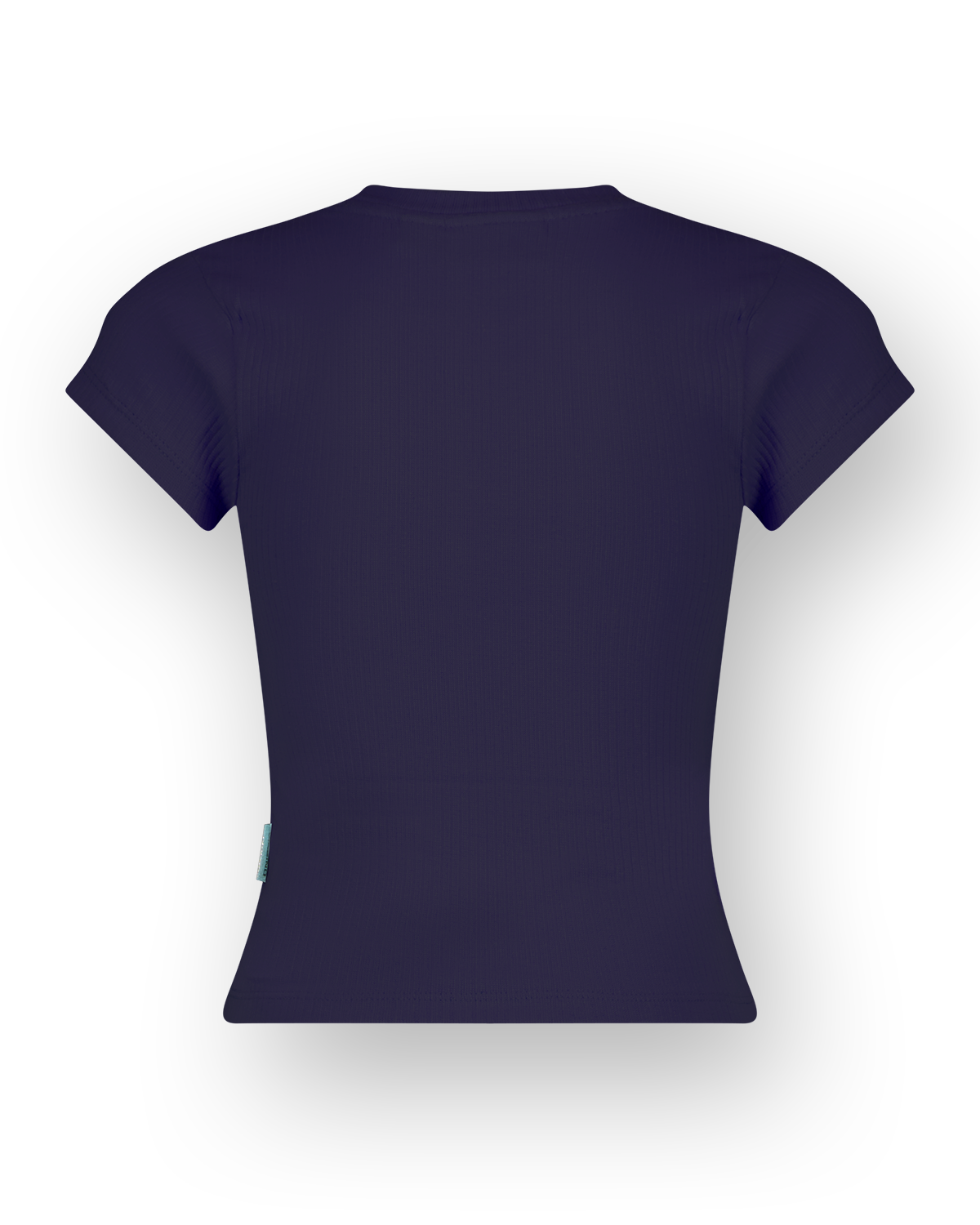 T-shirt Icon-Crop rib tee