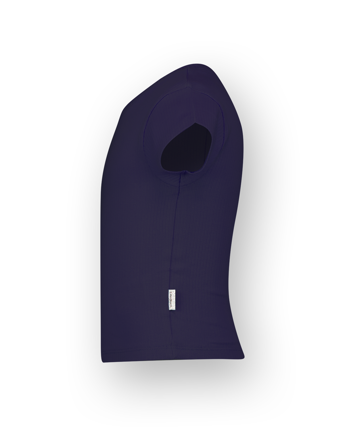 T-shirt Icon-Crop rib tee