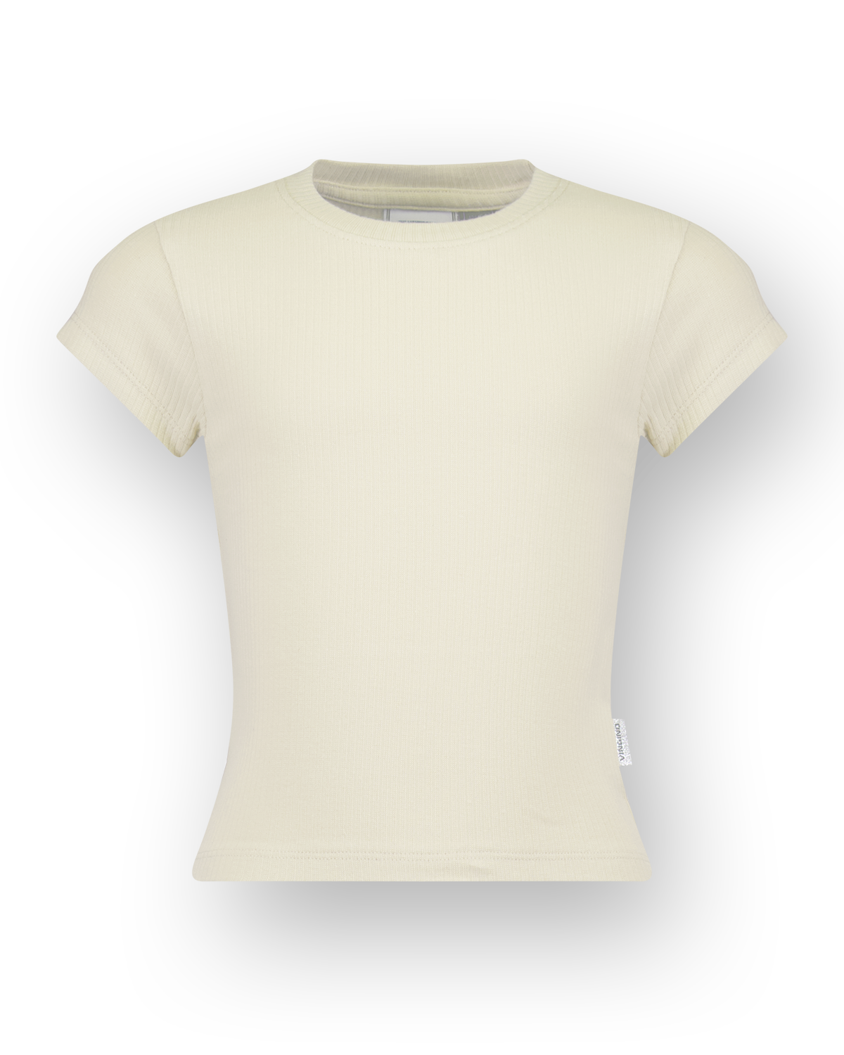 T-shirt Icon-Crop rib tee