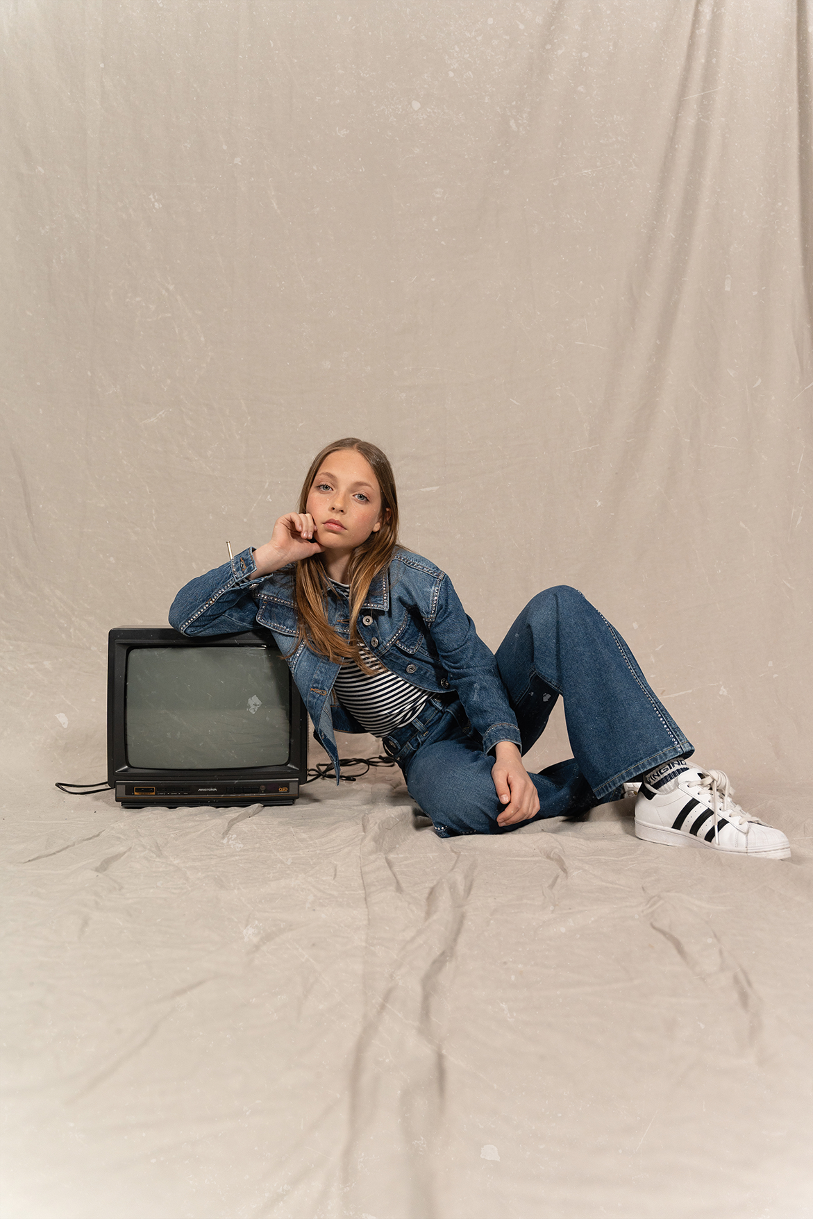 Wide Leg Flare Jeans Caroline Stones