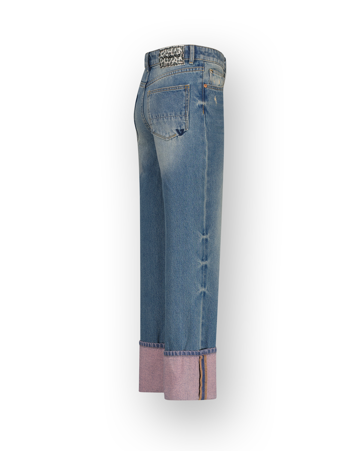 Wide leg Jeans Cato Folded