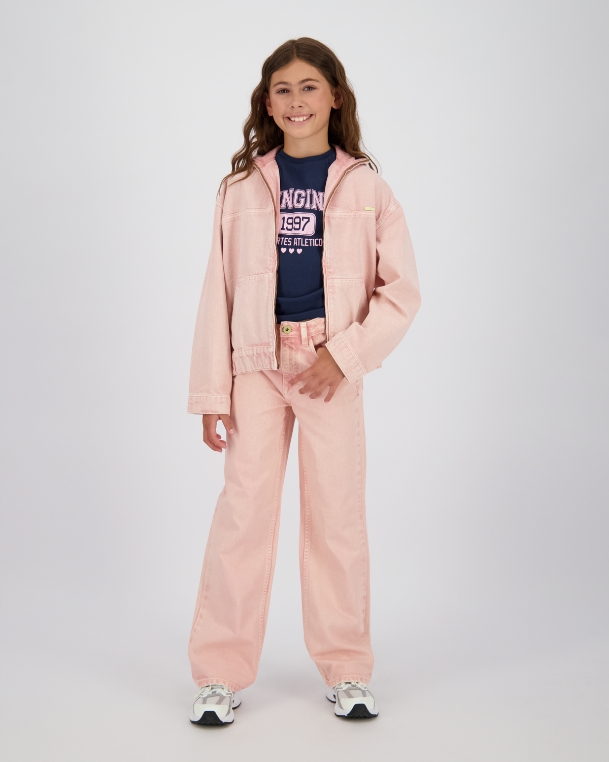 Wide Leg Jeans Cato Pink