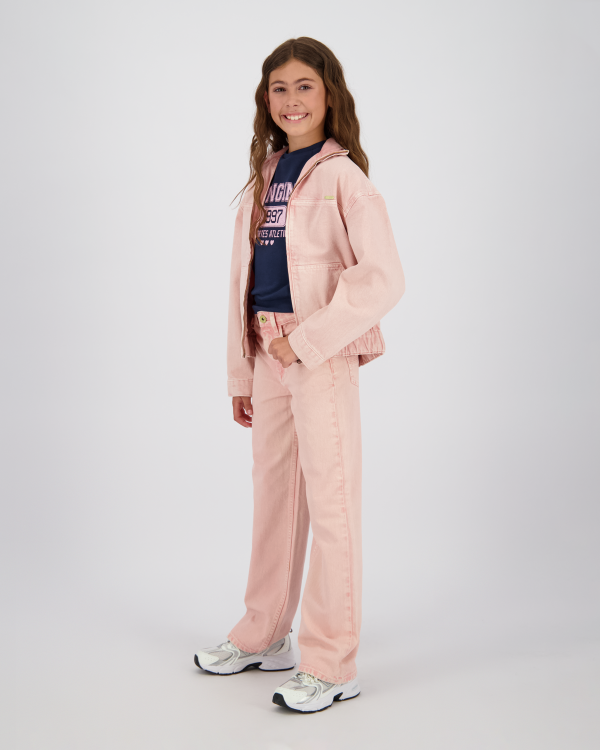 Wide Leg Jeans Cato Pink