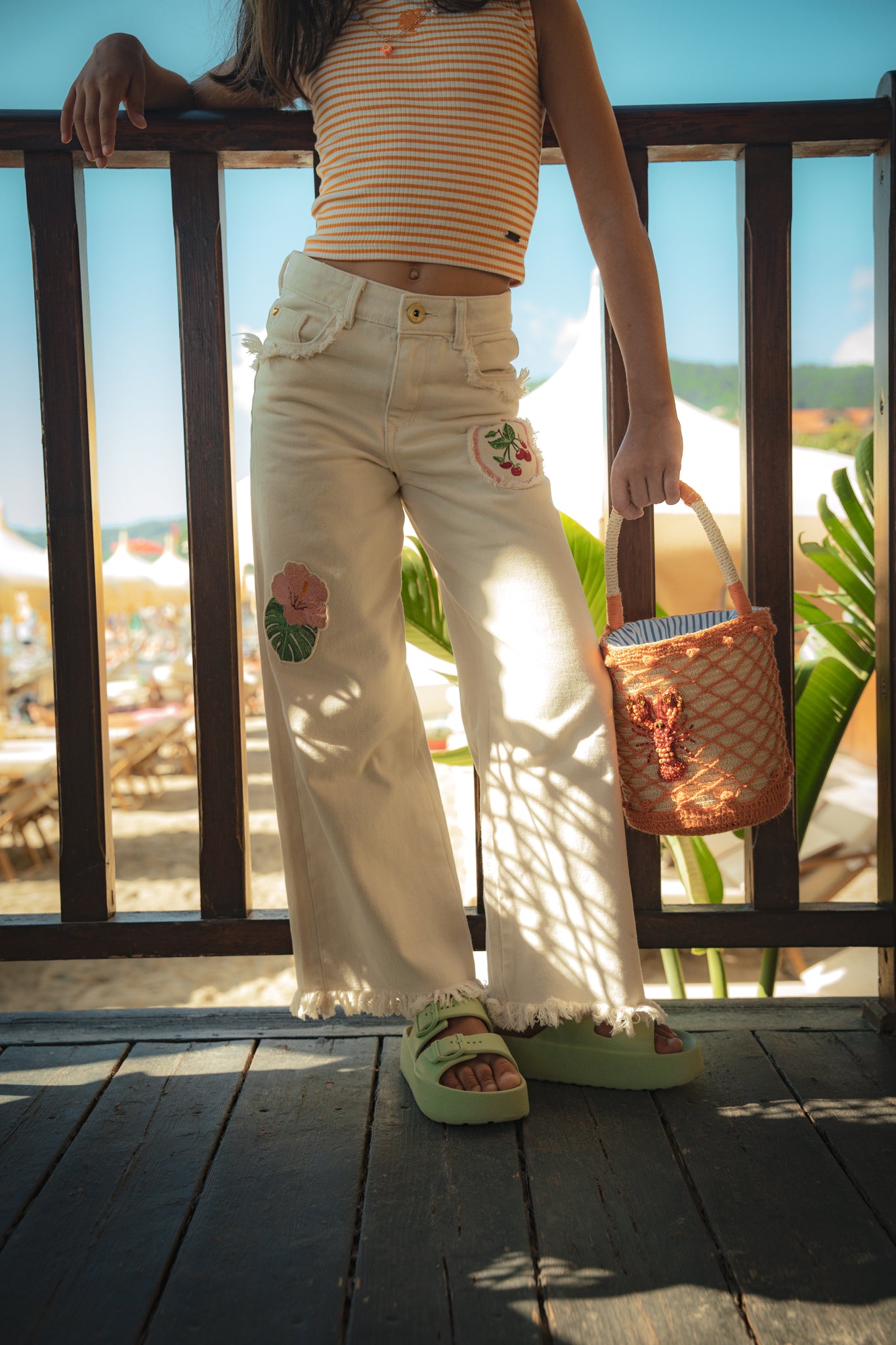Extra wide leg Jeans Cassie Special
