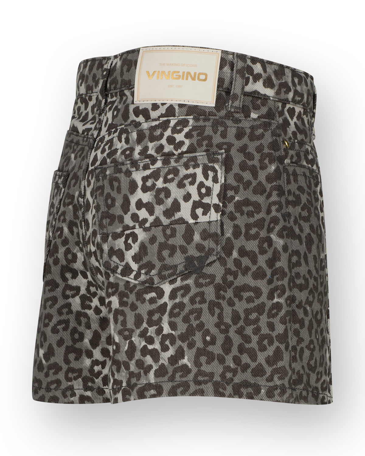 Short Daniela Leopard