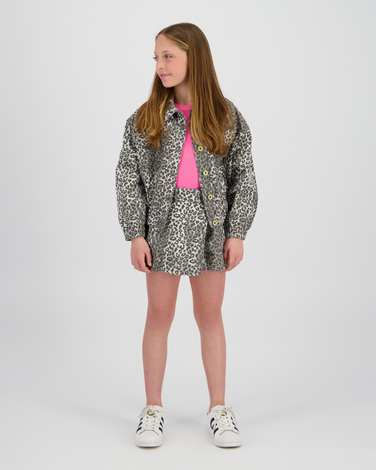 Short Daniela Leopard