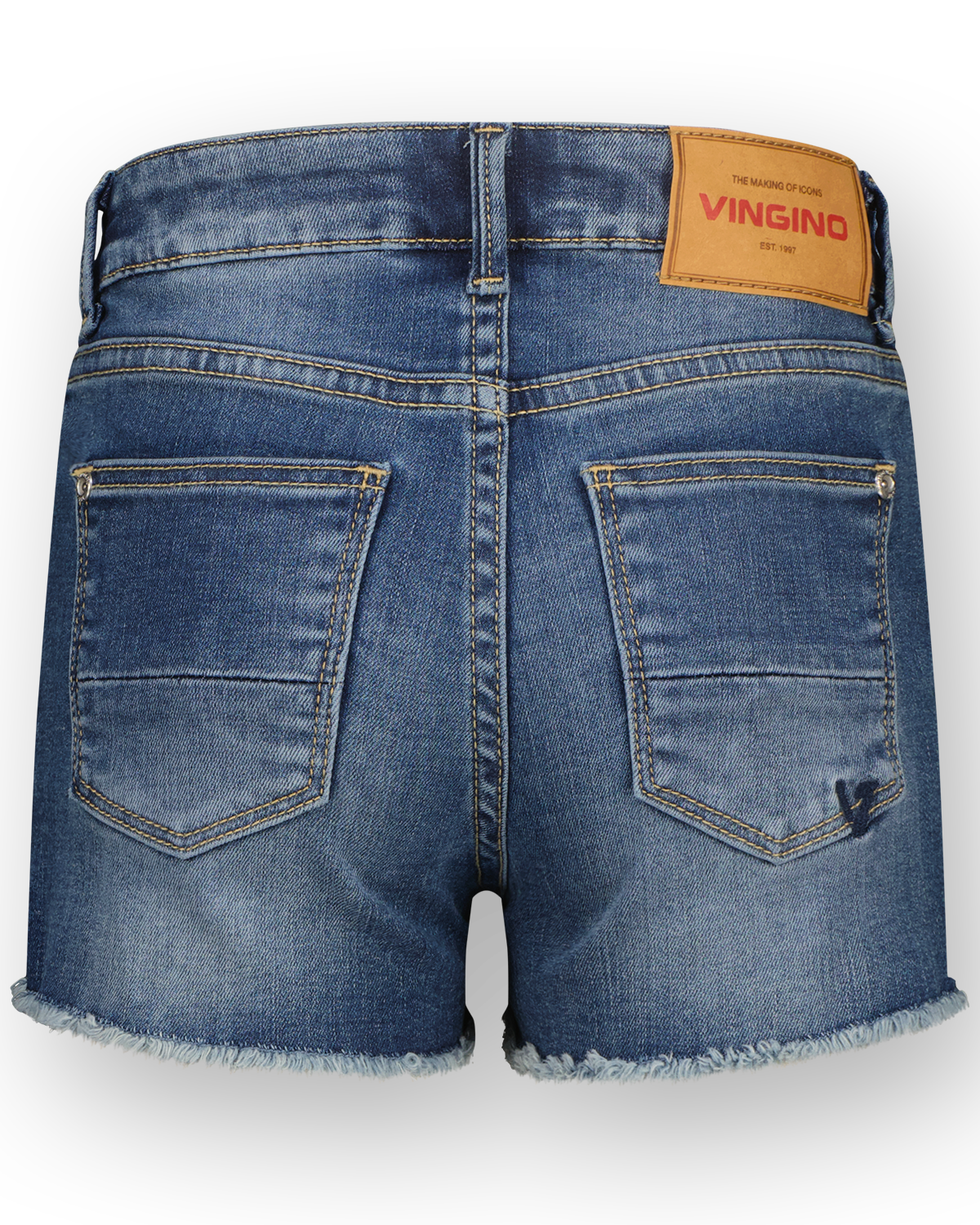 Shorts high waist Dafina Cherry