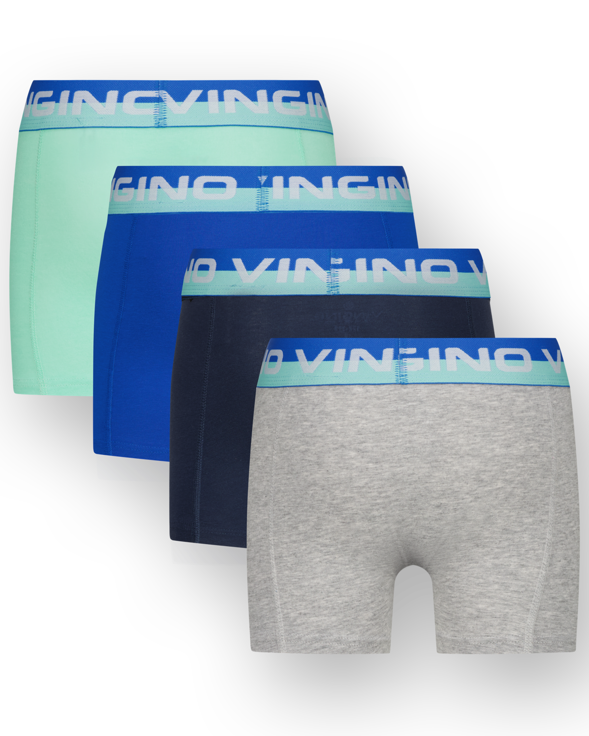 Boxer B251 solid blue 4-pack