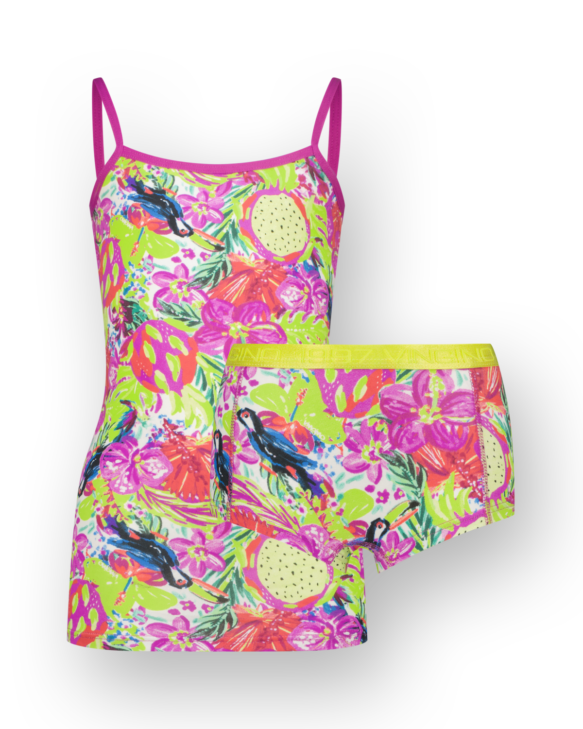 Hipster G-251-1 tropical singlet set