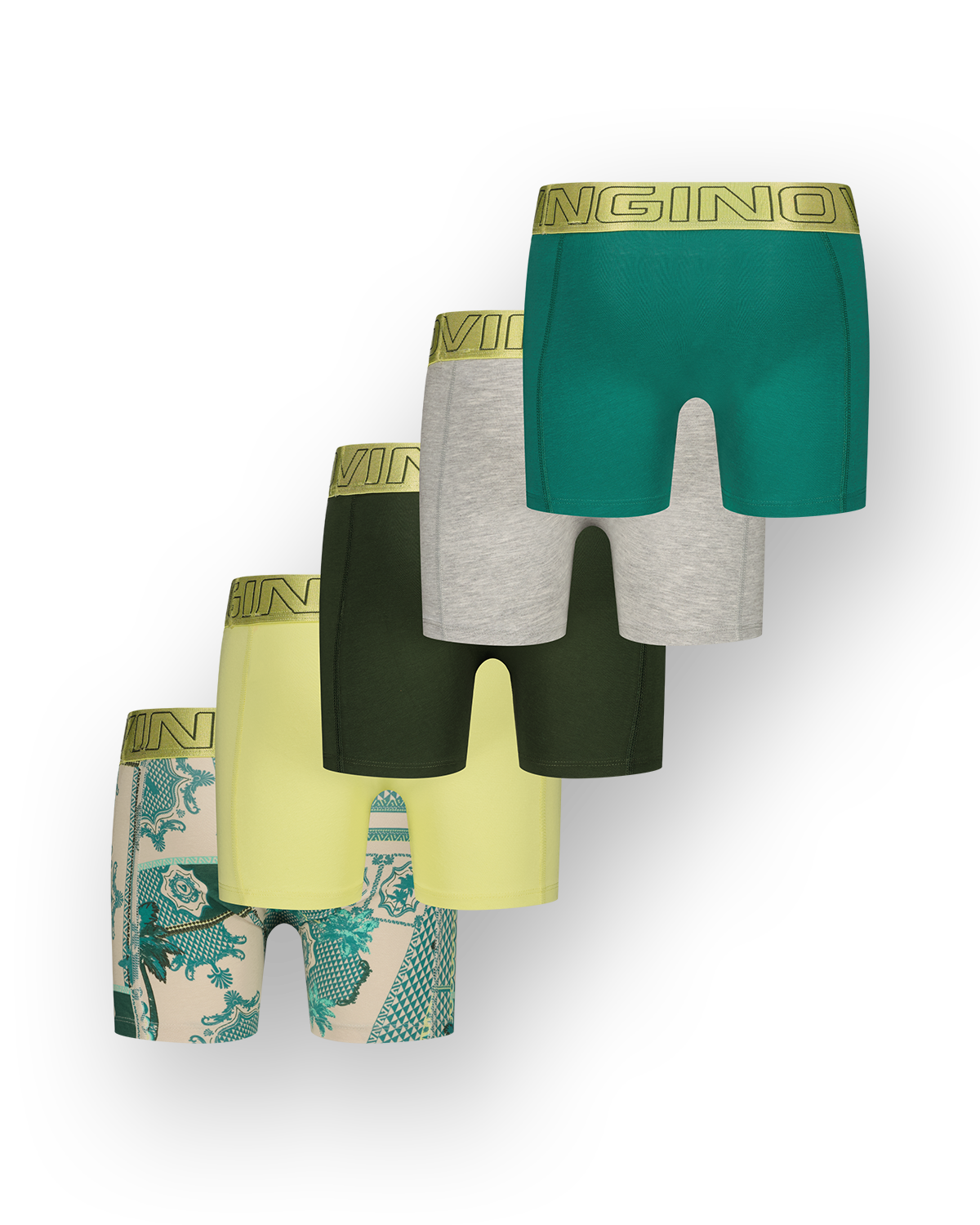 Boxer Green 5-pack