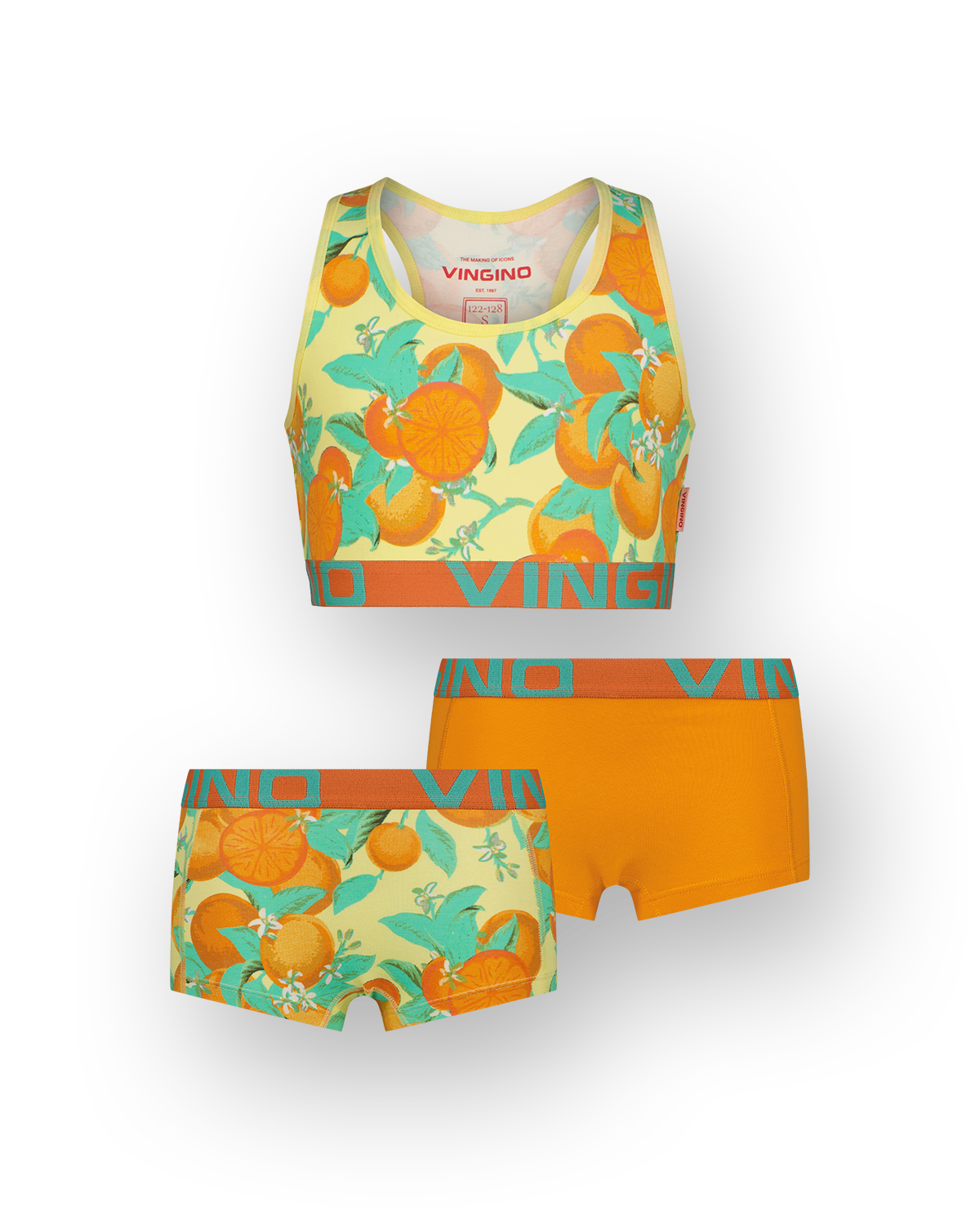 Hipster U262 Orange racer 3-pack