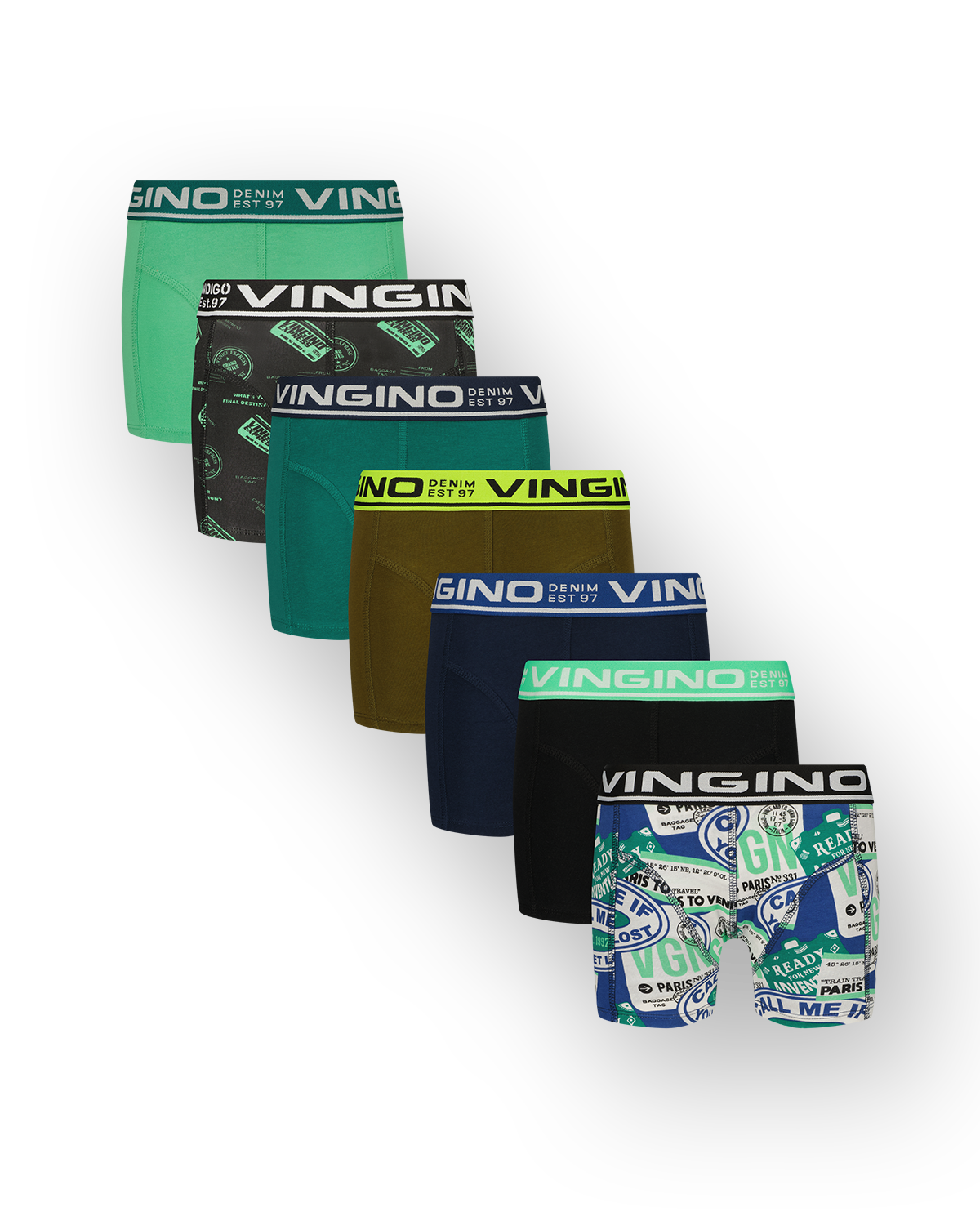 Boxer Stamp 7 pack