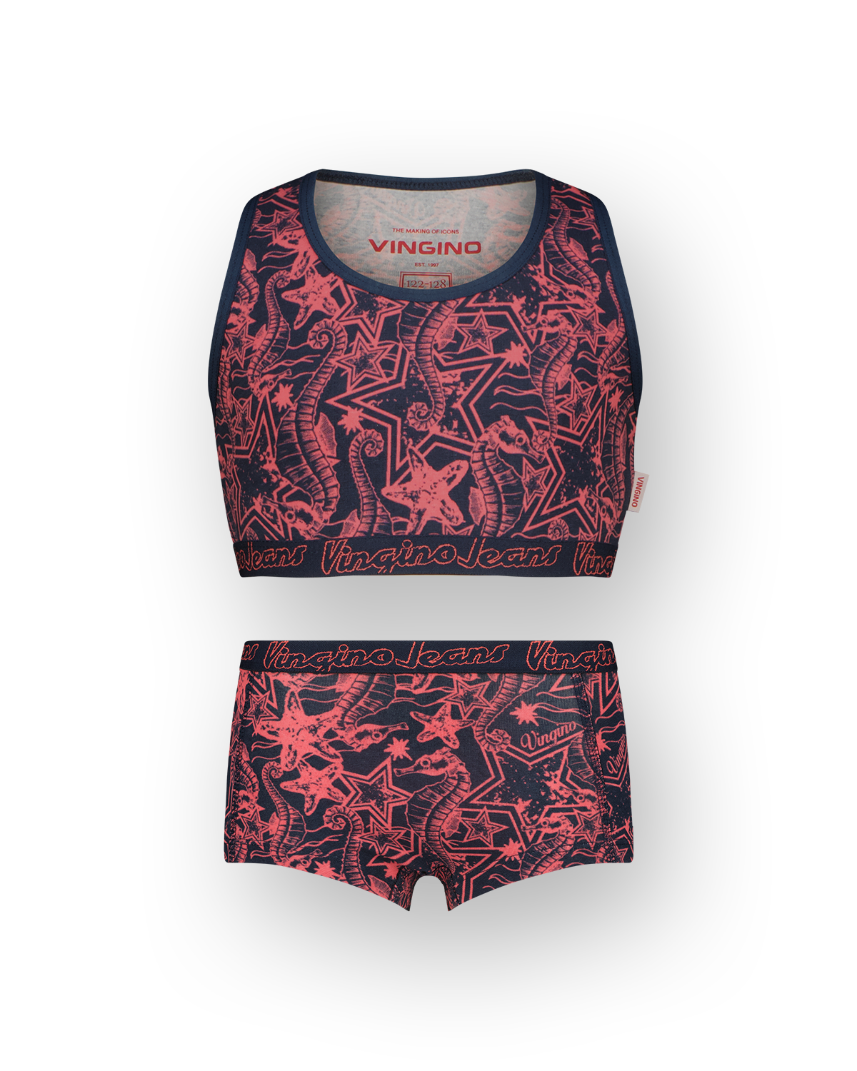 Hipster Seahorse racer set