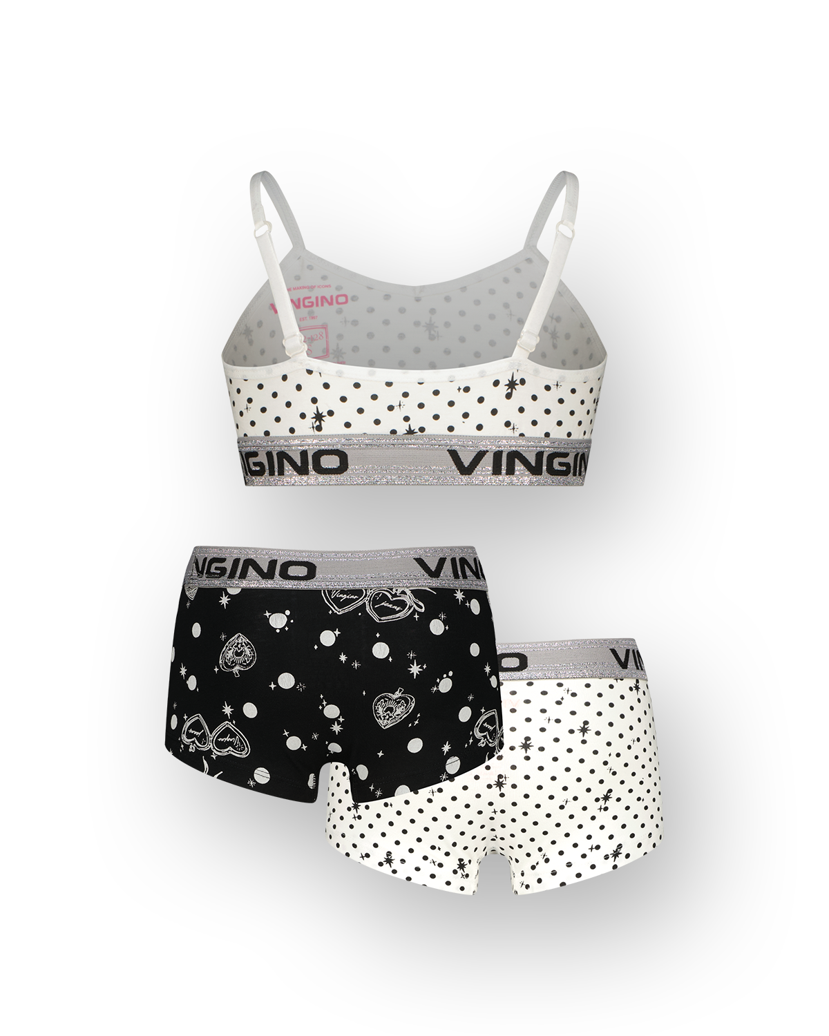 Hipster Small dot set 3 pack