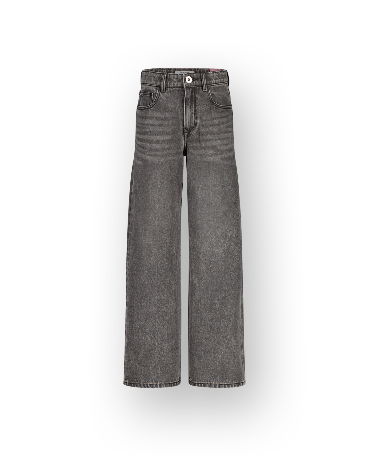Extra wide leg Jeans Cherry