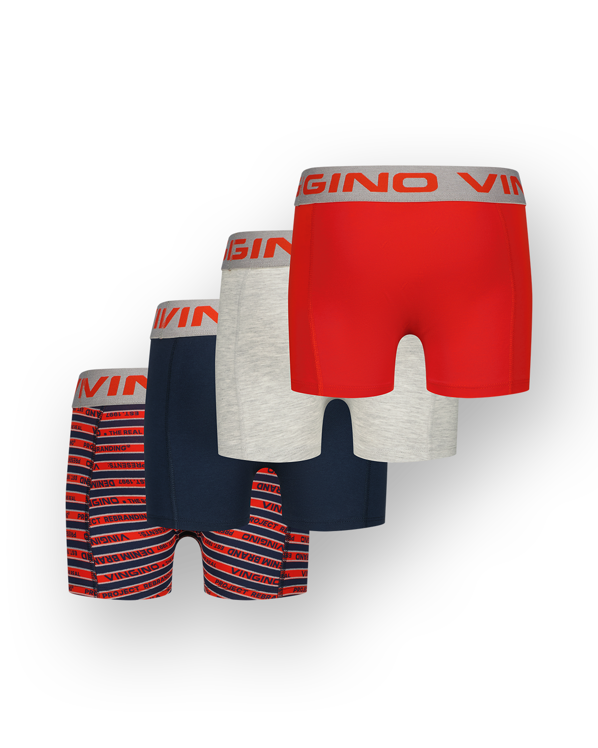 Boxershort BWO26-stripe 4-pack
