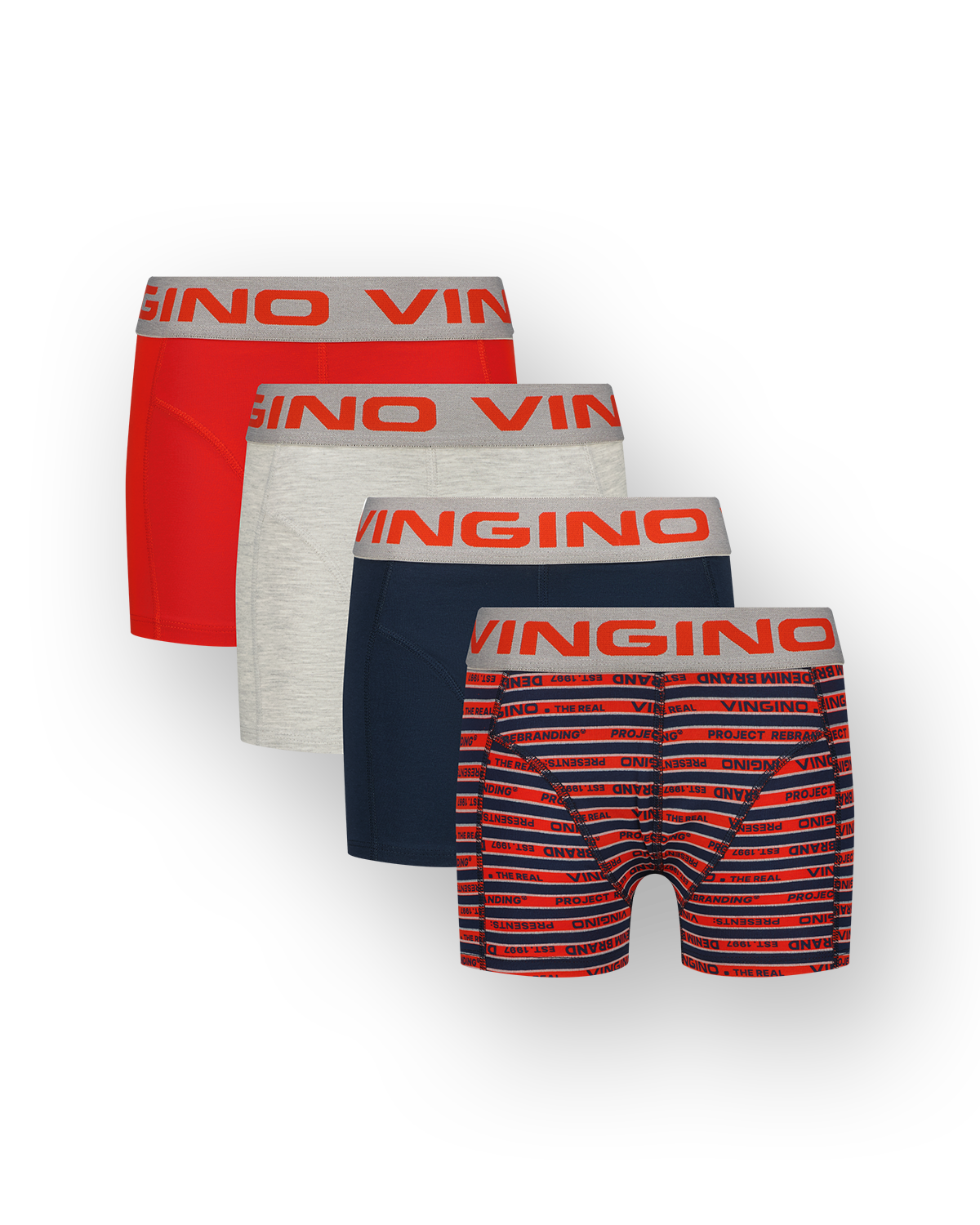 Boxershort BWO26-stripe 4-pack