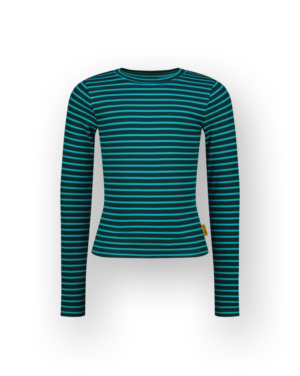 Girls T-shirt Basic fine stripe top