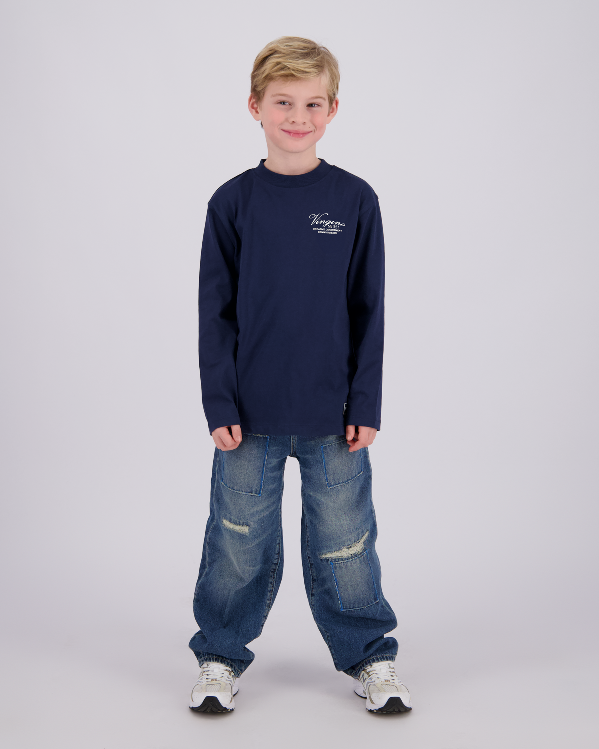 Jongens T-shirt Icon-basic-LS