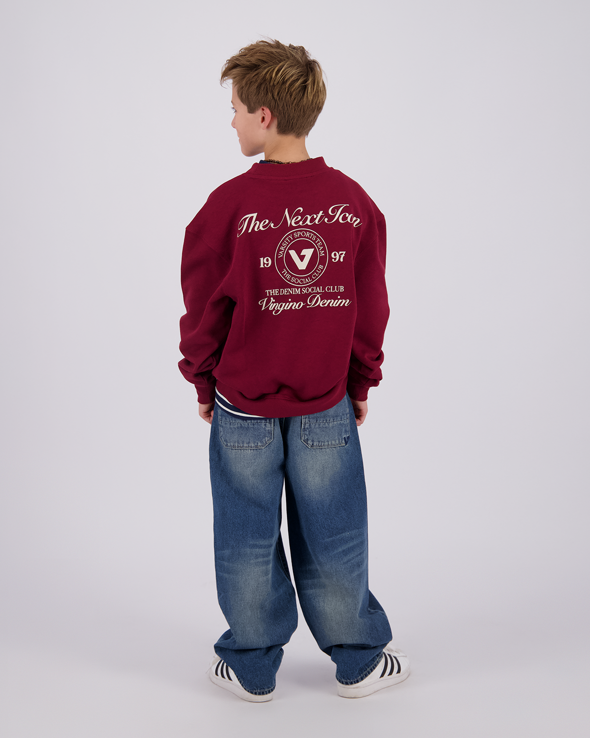 Jongens Oversized Sweater Nomi
